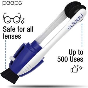 CarbonKlean Peeps Eyeglass Lens Cleaner.